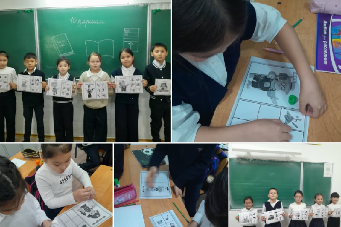 Мектебіміздің кәсіптік бағдар беру мұғалімі А. Ж. Абирова 3-сынып оқушыларымен "Мамандық иесі" жайлы түсіндірме жұмысын өткізіп, " Сен мамандықтарды  білесің бе?" тақырыбында сауалнама алды.